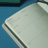2025 Weekly Spread Diary - Element Blue