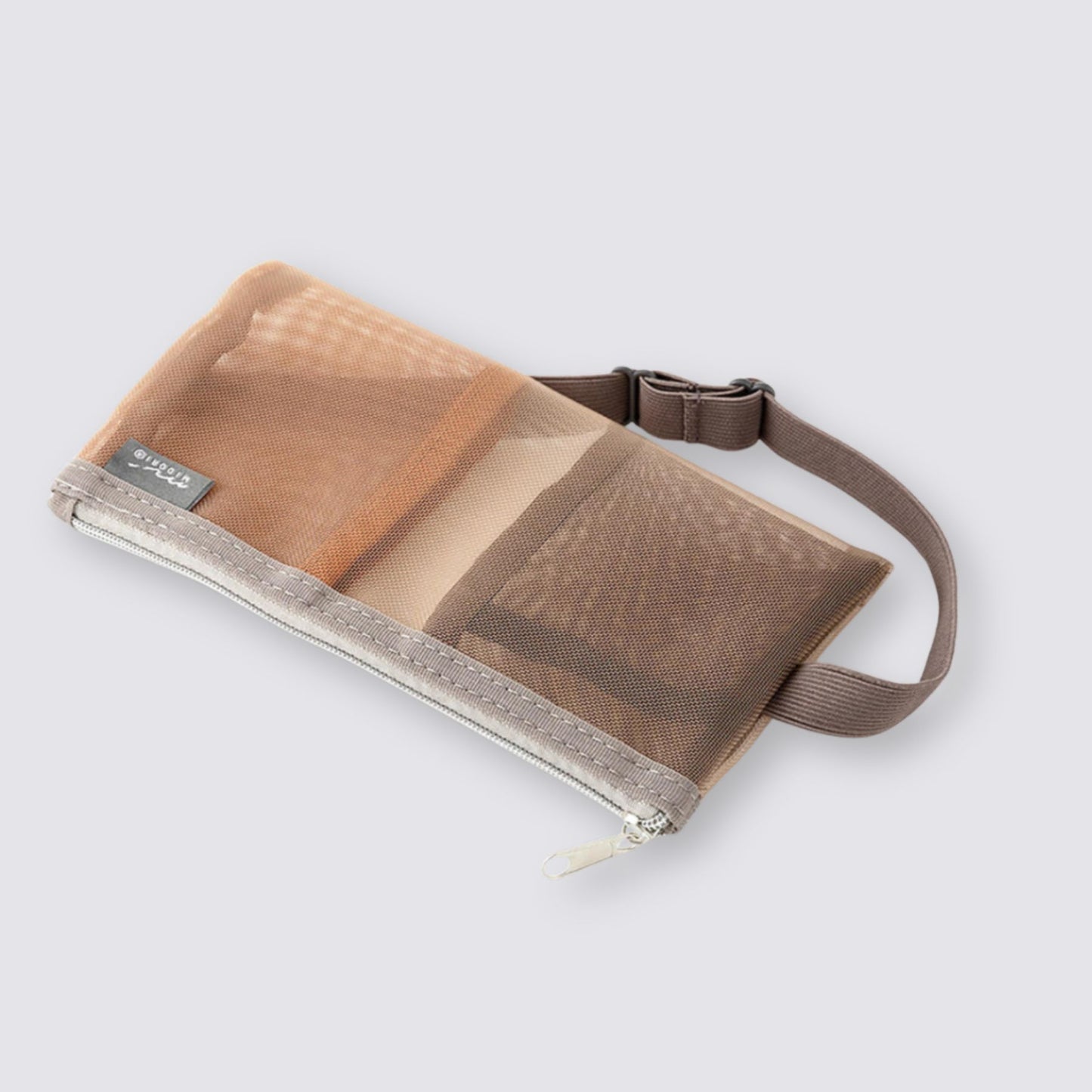 Book Band Pen Case in Brown