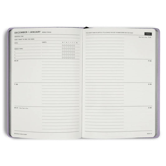 2026 Weekly Spread Diary - From Little Things