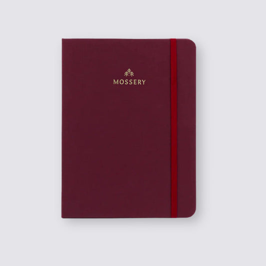 2024 Refillable Dated Diary - Burgundy