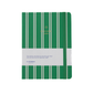 Green Striped Planner Journal