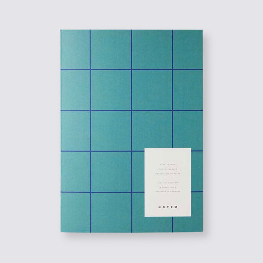 Milo Undated Daily Work Journal - Blue Check