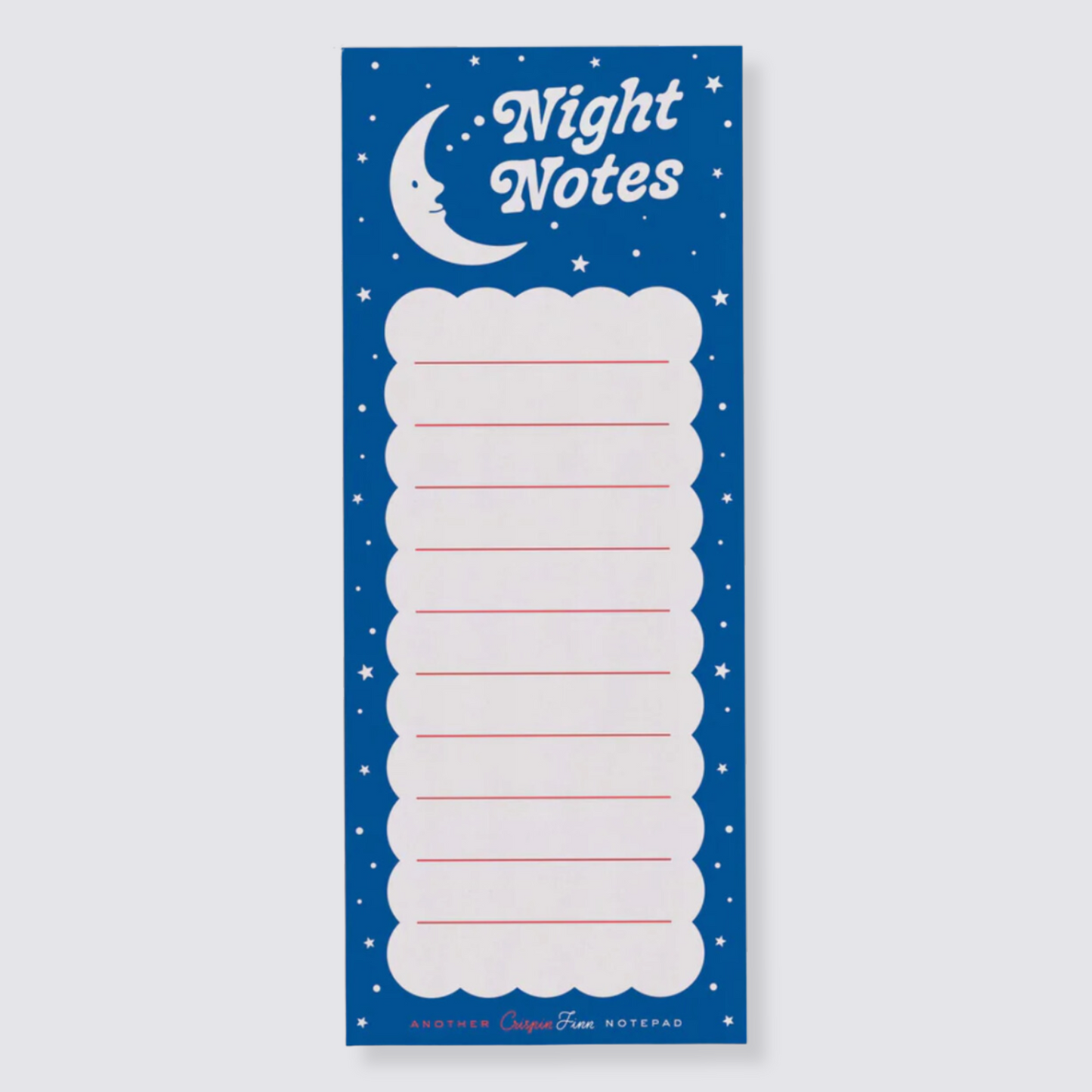 Crispin Finn night notes pad