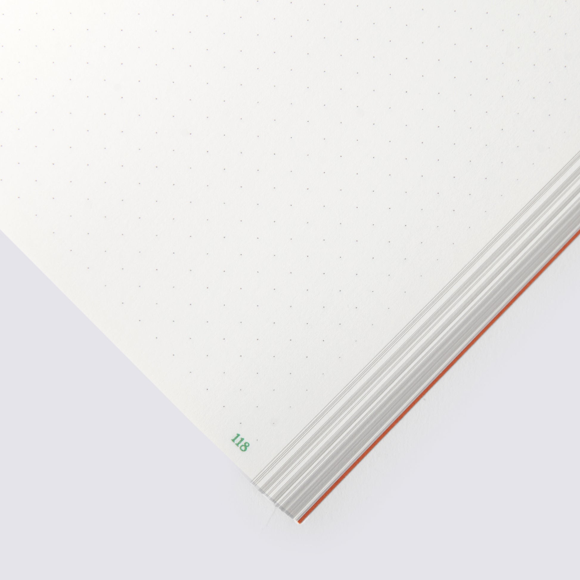 Dotted notebook pages