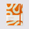 Hardback Notebook - Orange Wiggle
