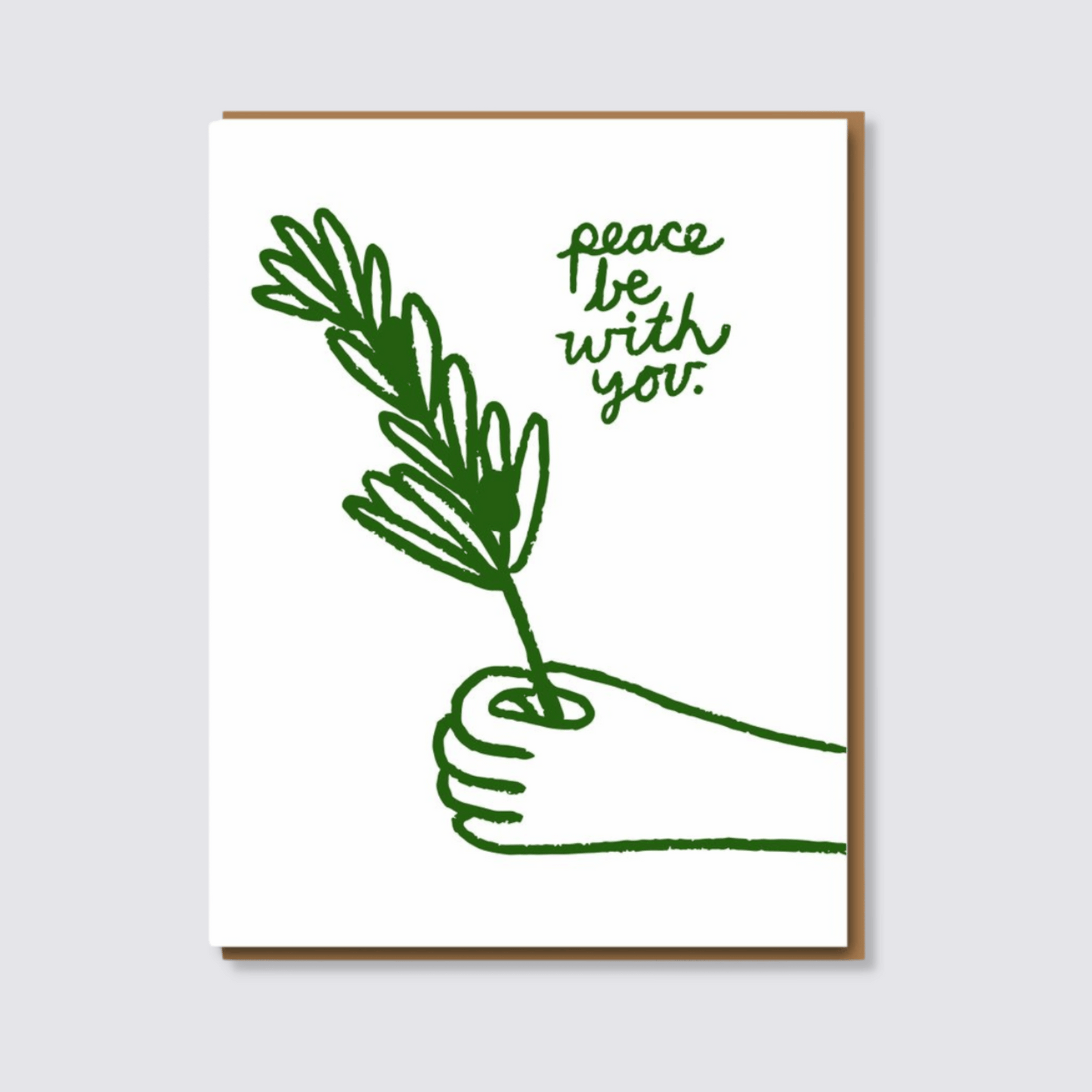 peace be with you christmas card