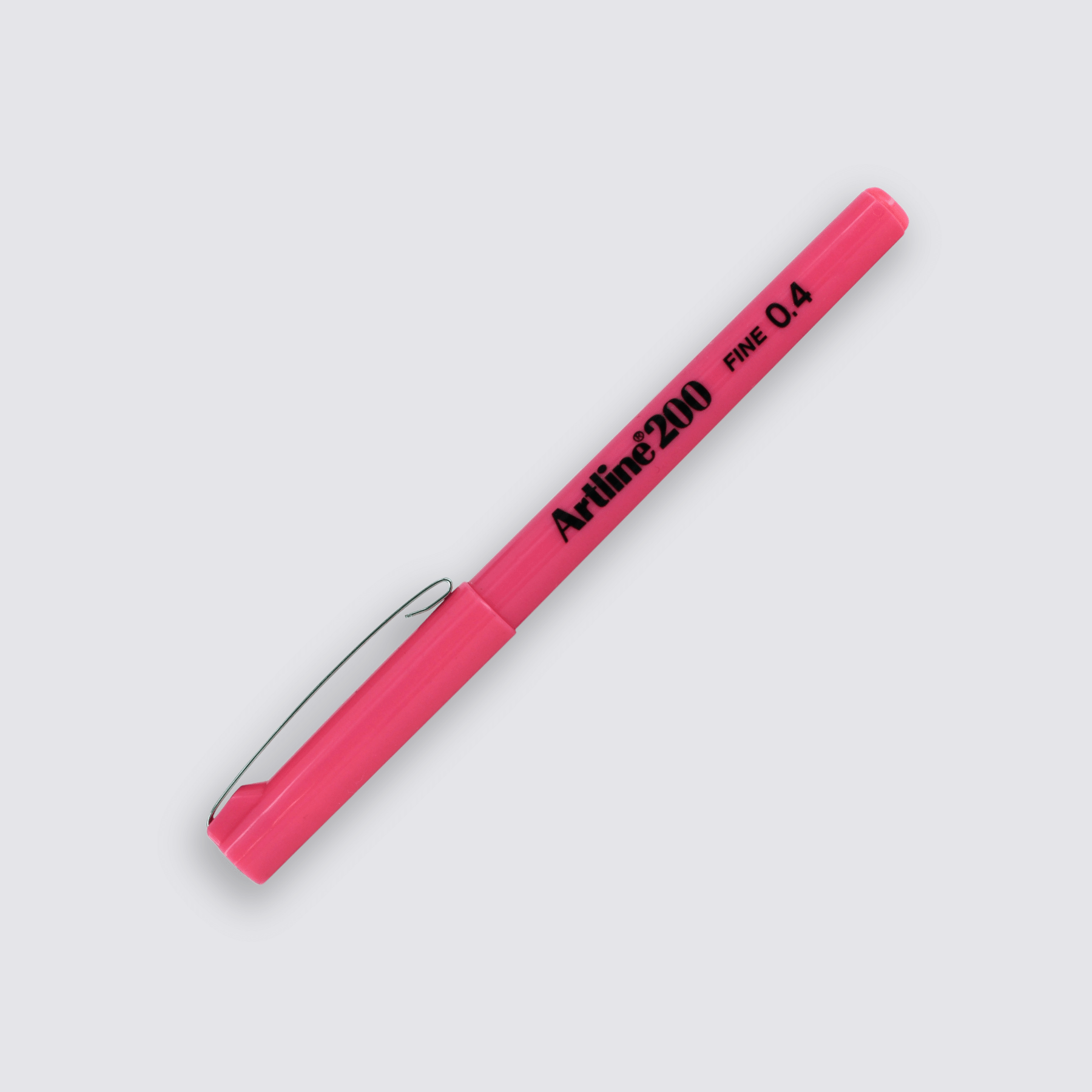 pink fine line pen