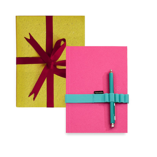 Notebook, Primo Pen and Band Trio - Fuchsia