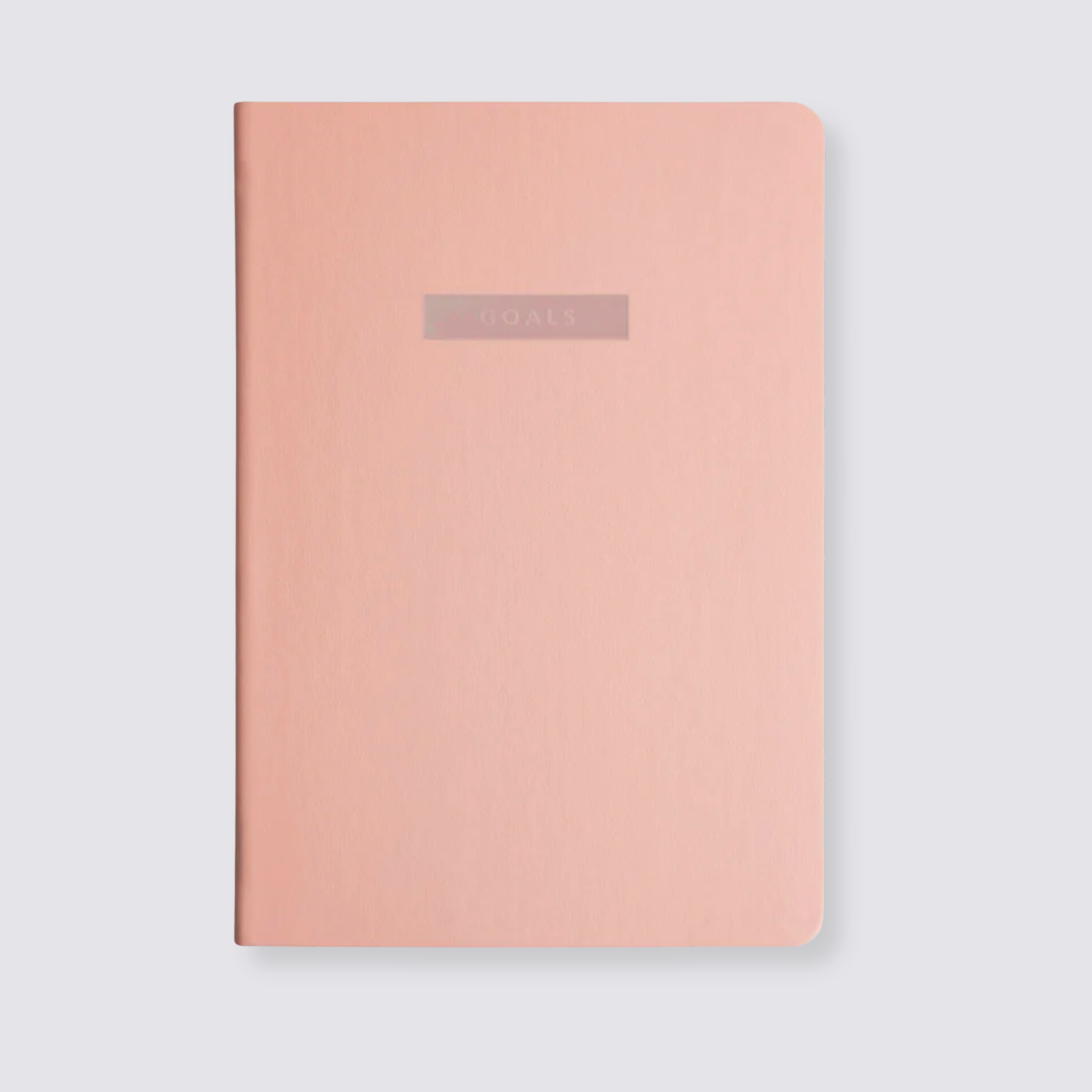 Pink A5 Goals Journal