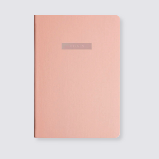 Pink A5 Goals Journal
