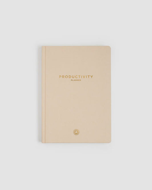 Daily Productivity Planner - Cream