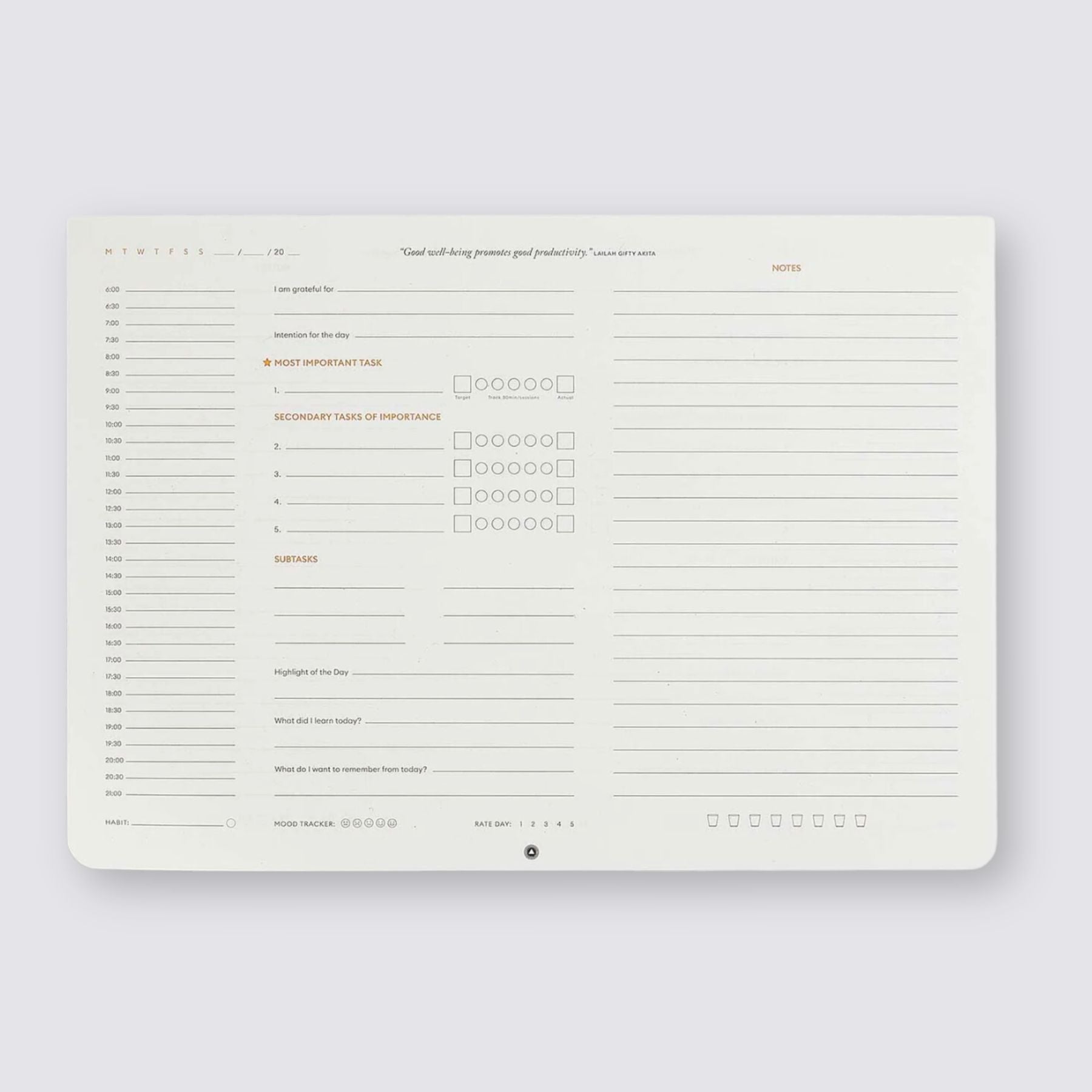 daily schedule planner