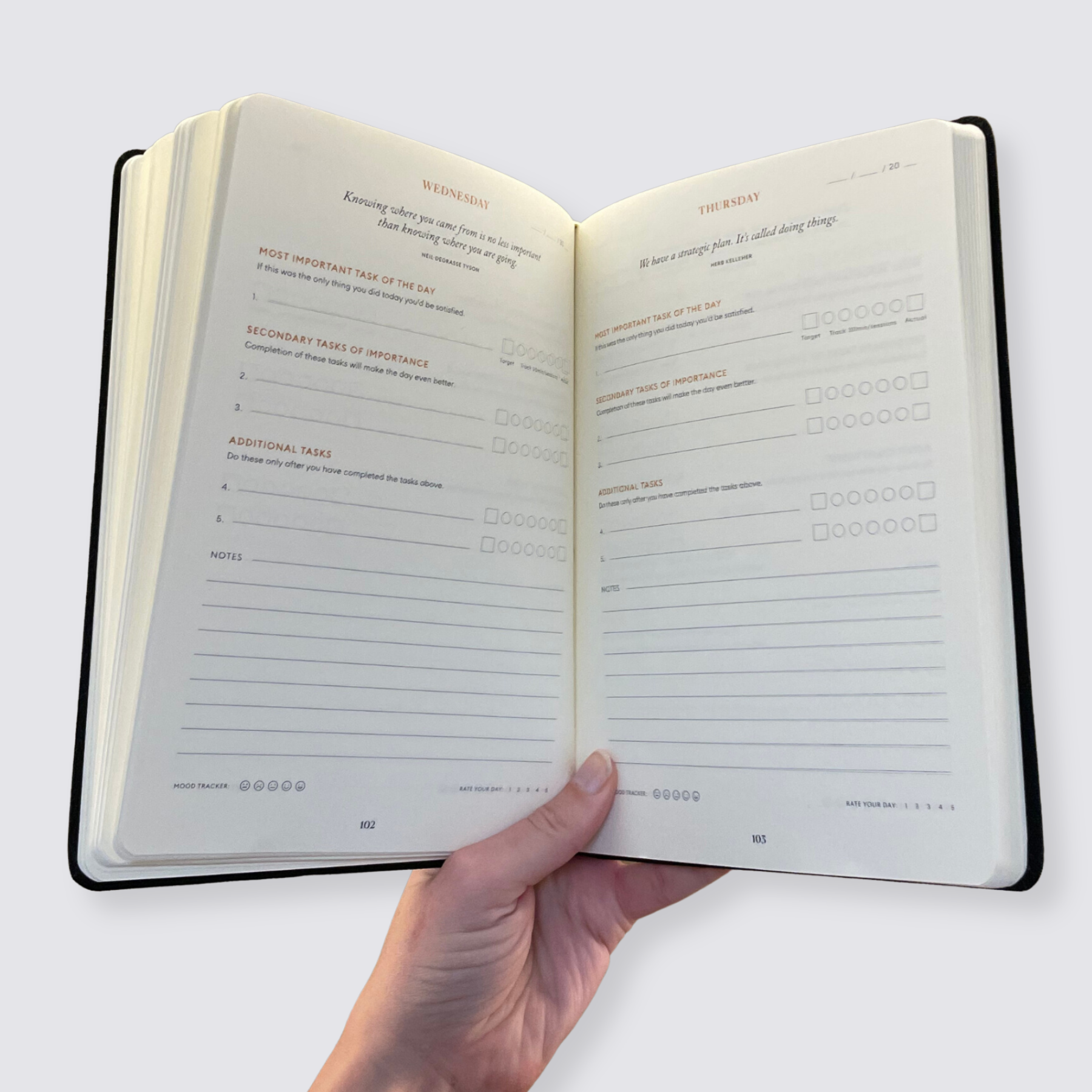 Diaries | Undated, Daily, Weekly & Monthly Diary Shop – Papersmiths