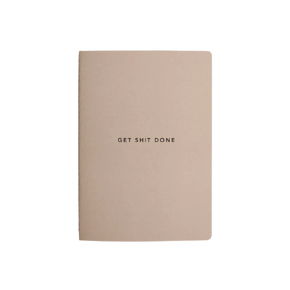 Beige a6 notebook