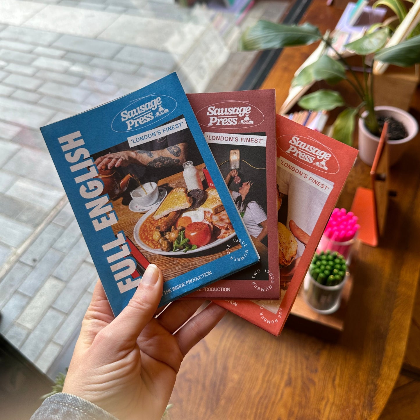three sausage press guides in london