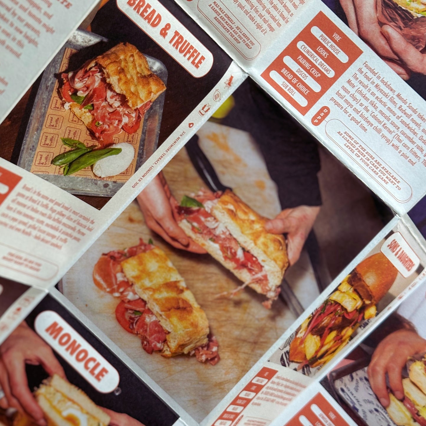 London's Best Sandwiches Zine