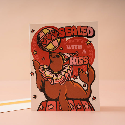 Sealed With a Kiss Card