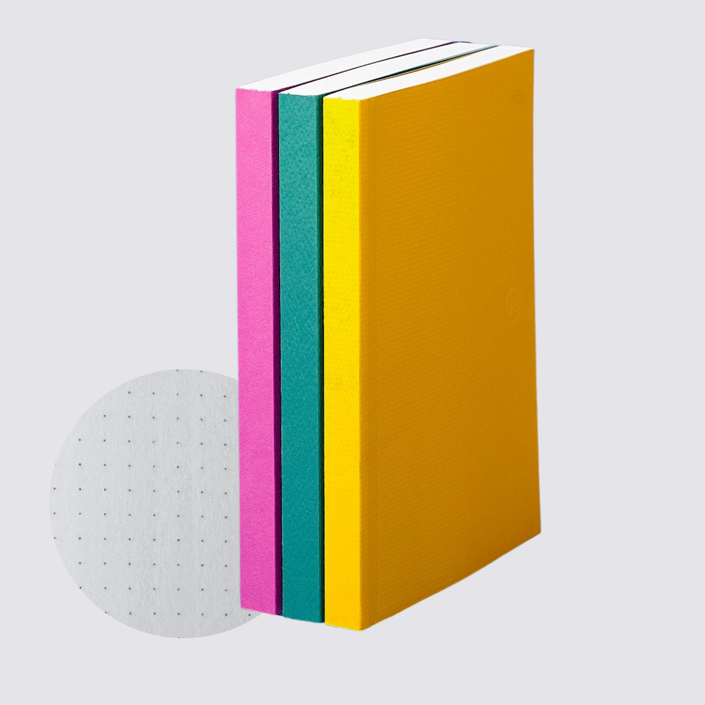 Notebook Trio / Dot Grid - Brights