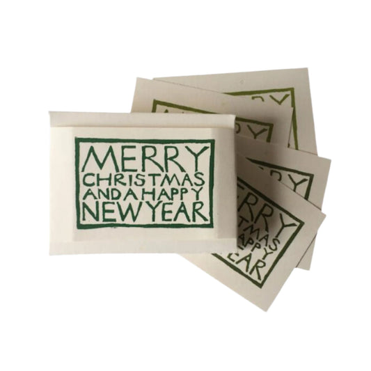 Simple Christmas Tags - Set of 30 / Green