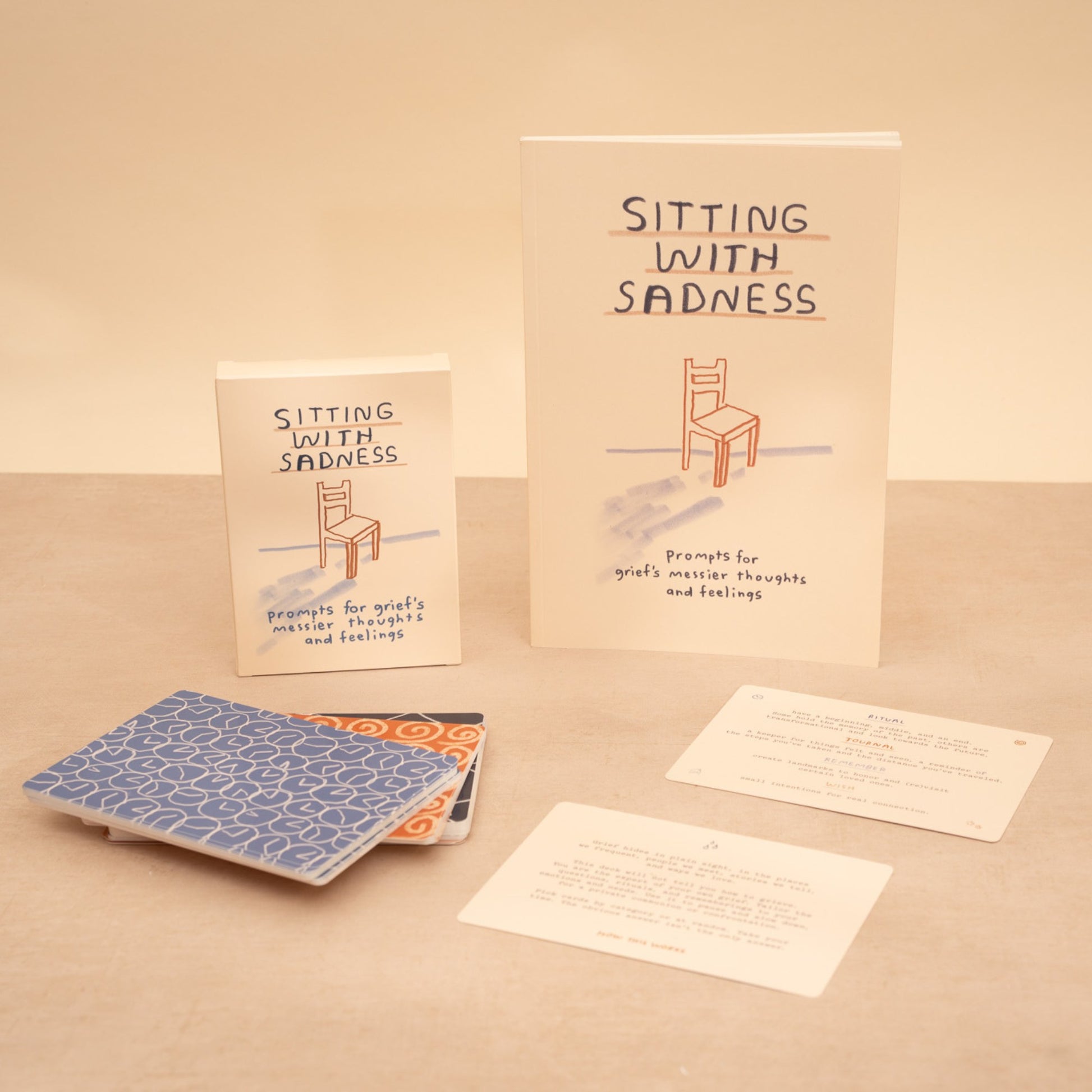 Sitting with Sadness Bundle - Book and Card Set