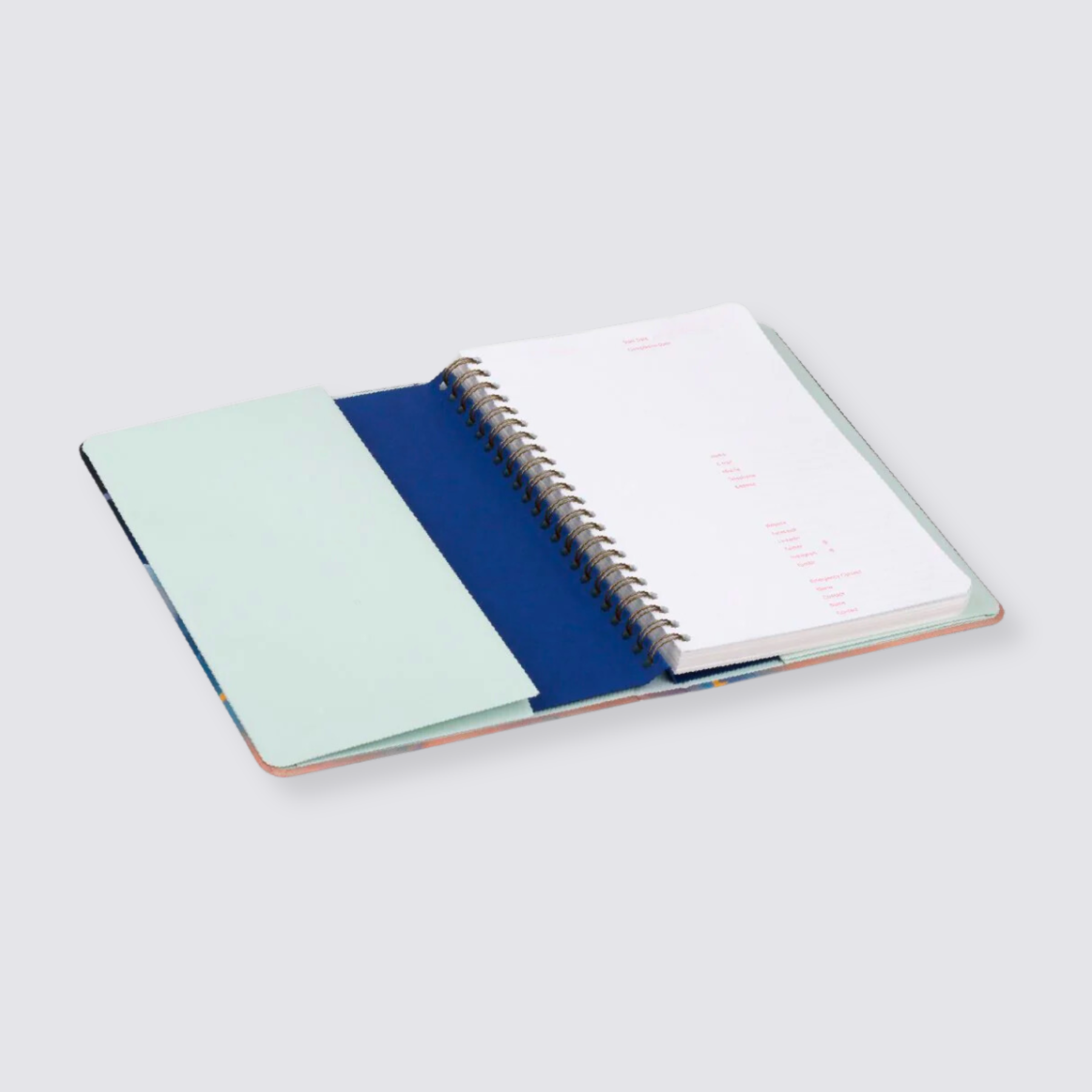 Wirebound notebook refill