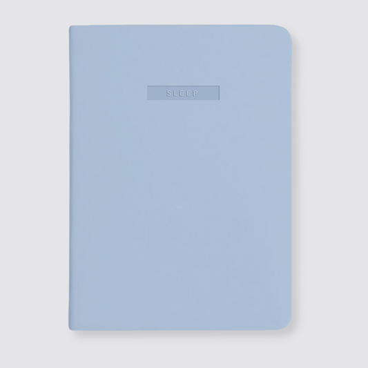 Light Blue Sleep Journal A5