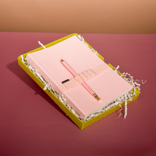 Notebook, Pen and Band Gift Set - Cowrie