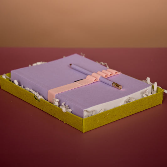 Notebook, Pen and Band Gift Set - Marais