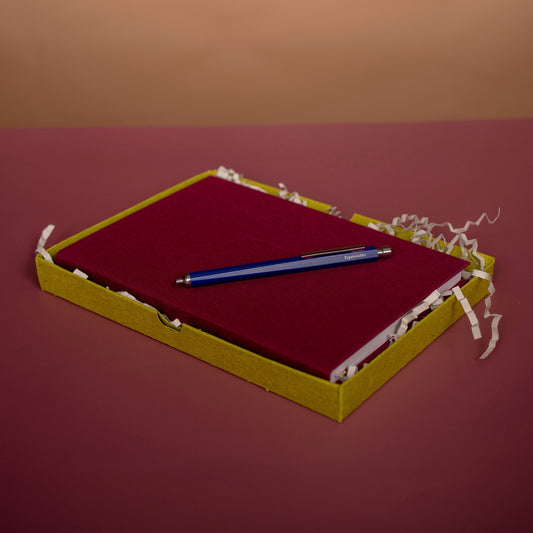 Notebook and Primo Pen Duo - Mulberry