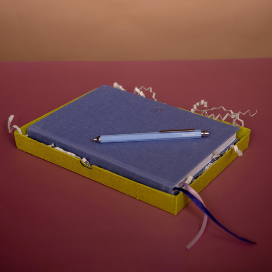 Wisteria Notebook, and Primo Pen Duo