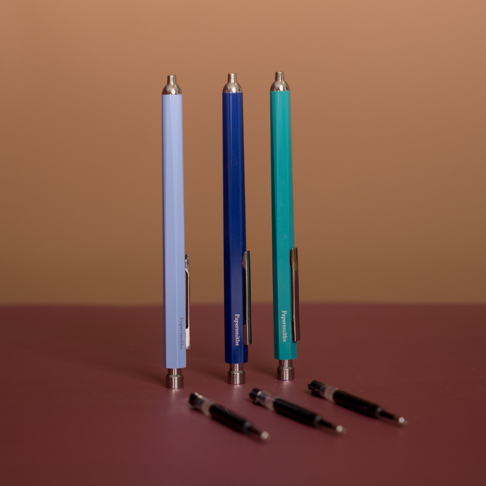 Primo Paper Primo Gel Pen Set with Refills in Sky Blue - Fancy Pen Gift Set ...