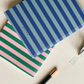 striped cover notebooks