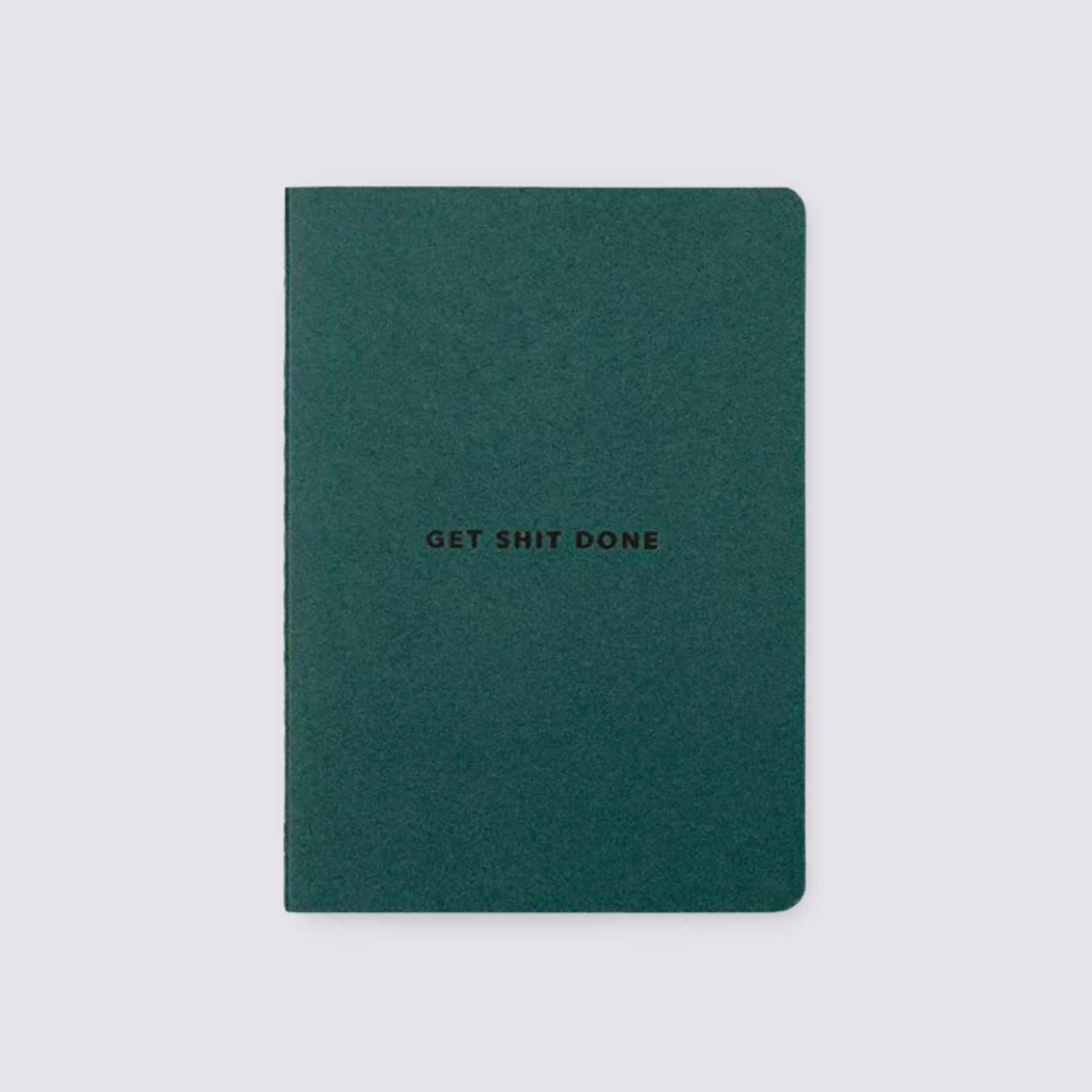 Teal green a6 notebook