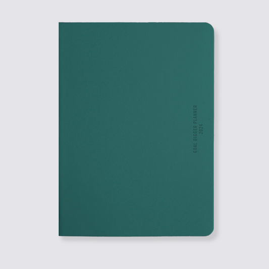 2024 Goal Digger Diary - Classic / Teal