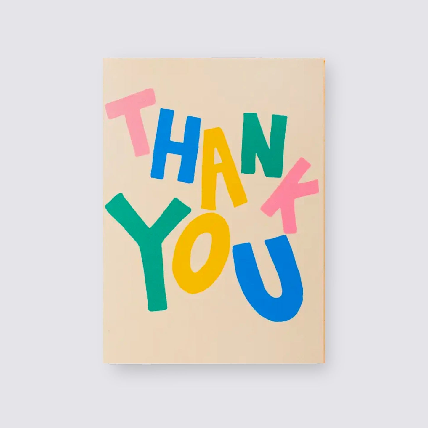 Wobbly Thank You Card