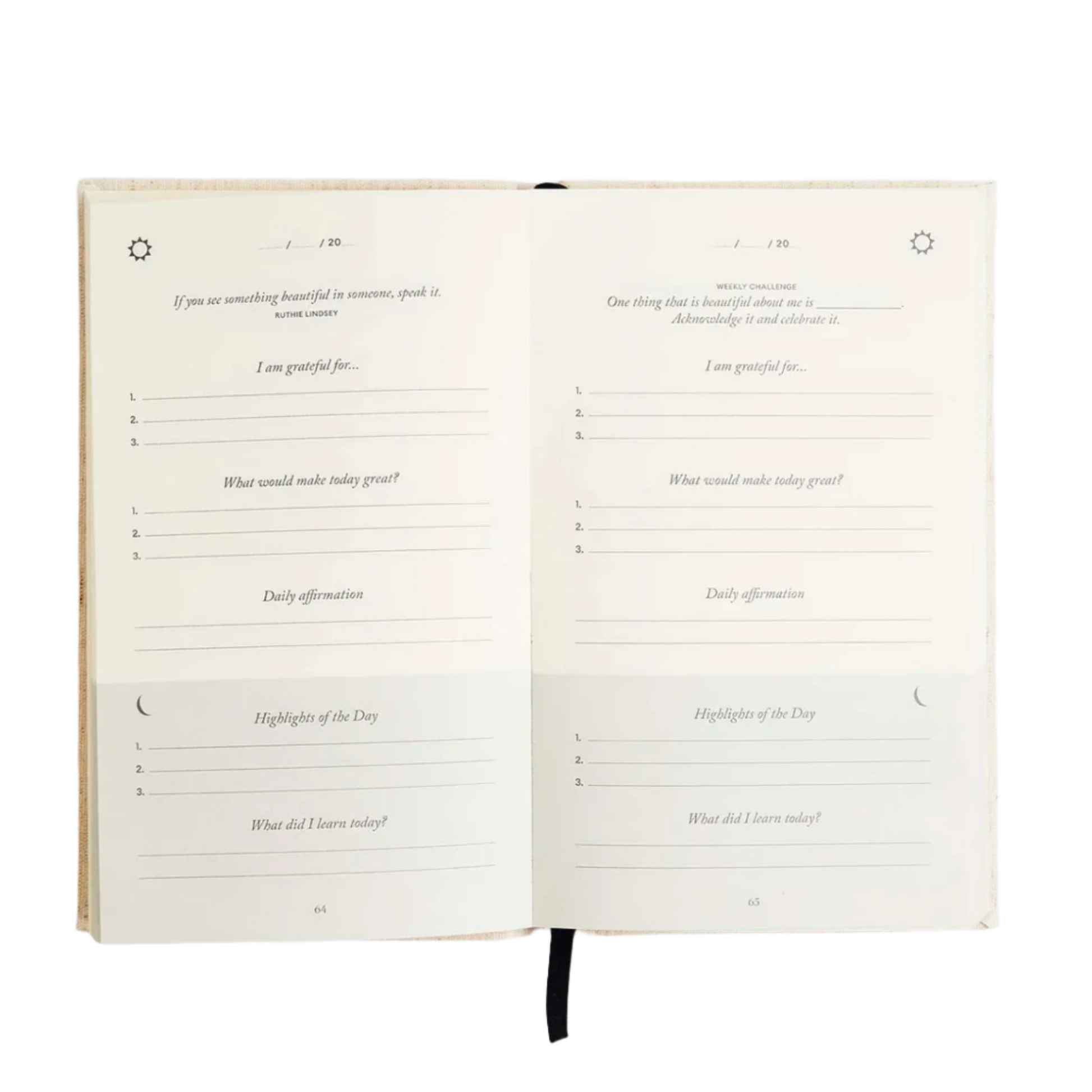 Five Minute Journal | Gratitude Journal for a happier life