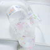 Hand illustrated tape. Beautiful gift wrap tape. 