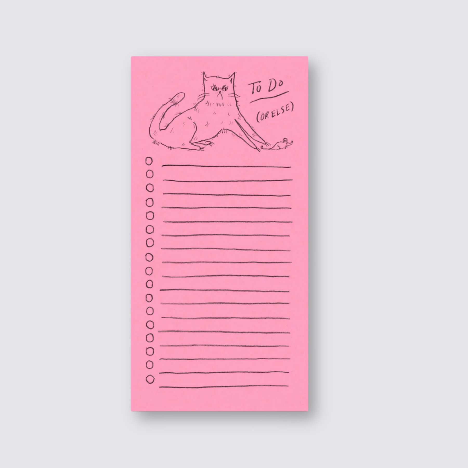 To Do Or Else Notepad