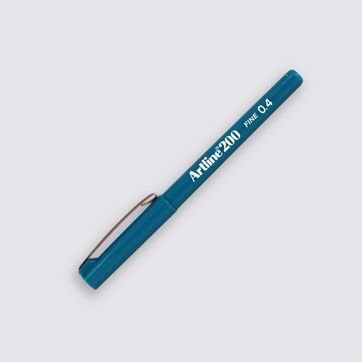 turquoise fine line pen