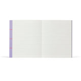 Notem notebook lilac large check design