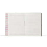 Lilac Notem notebook with ruled sheets. Designed in Denmark