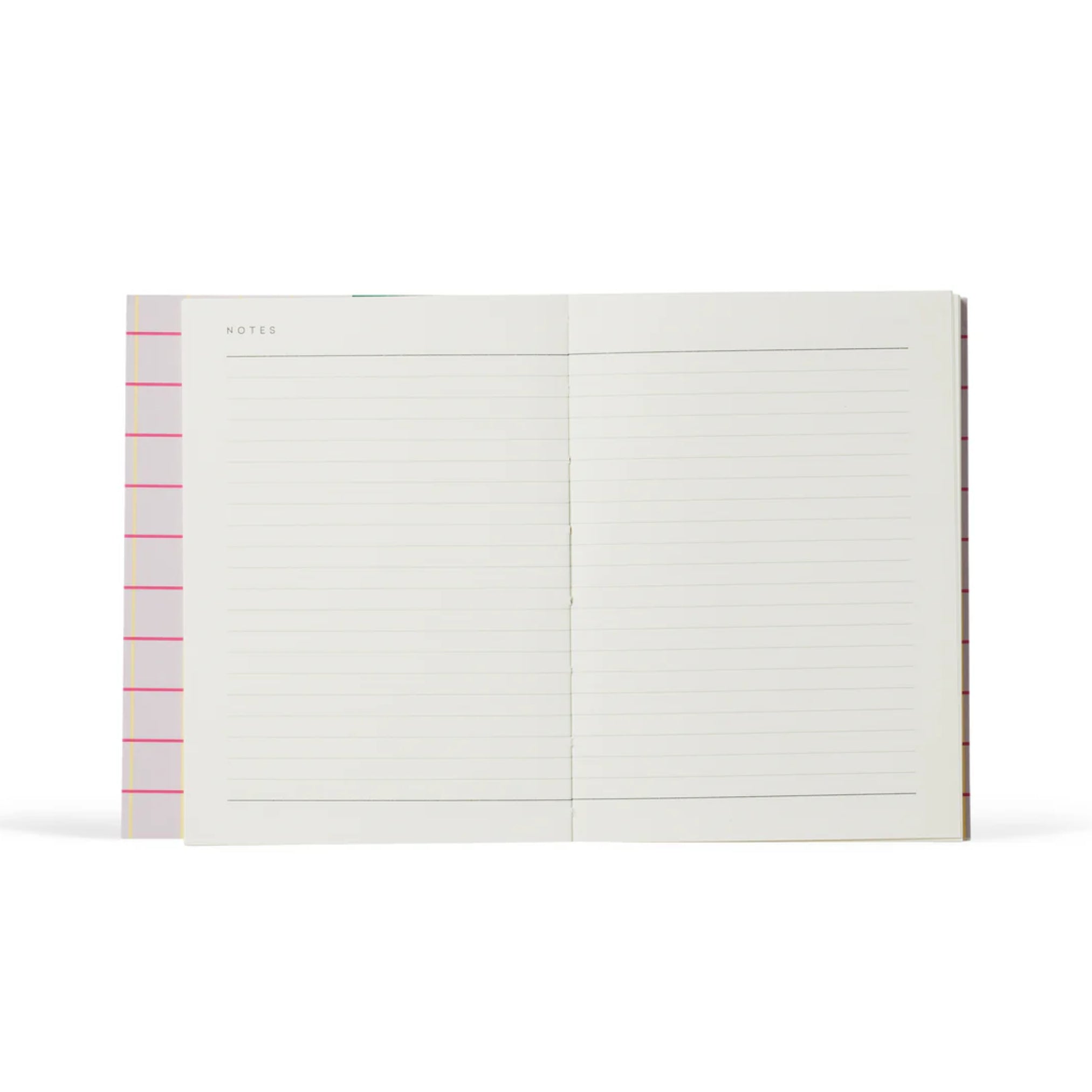 Lilac Notem notebook with ruled sheets. Designed in Denmark