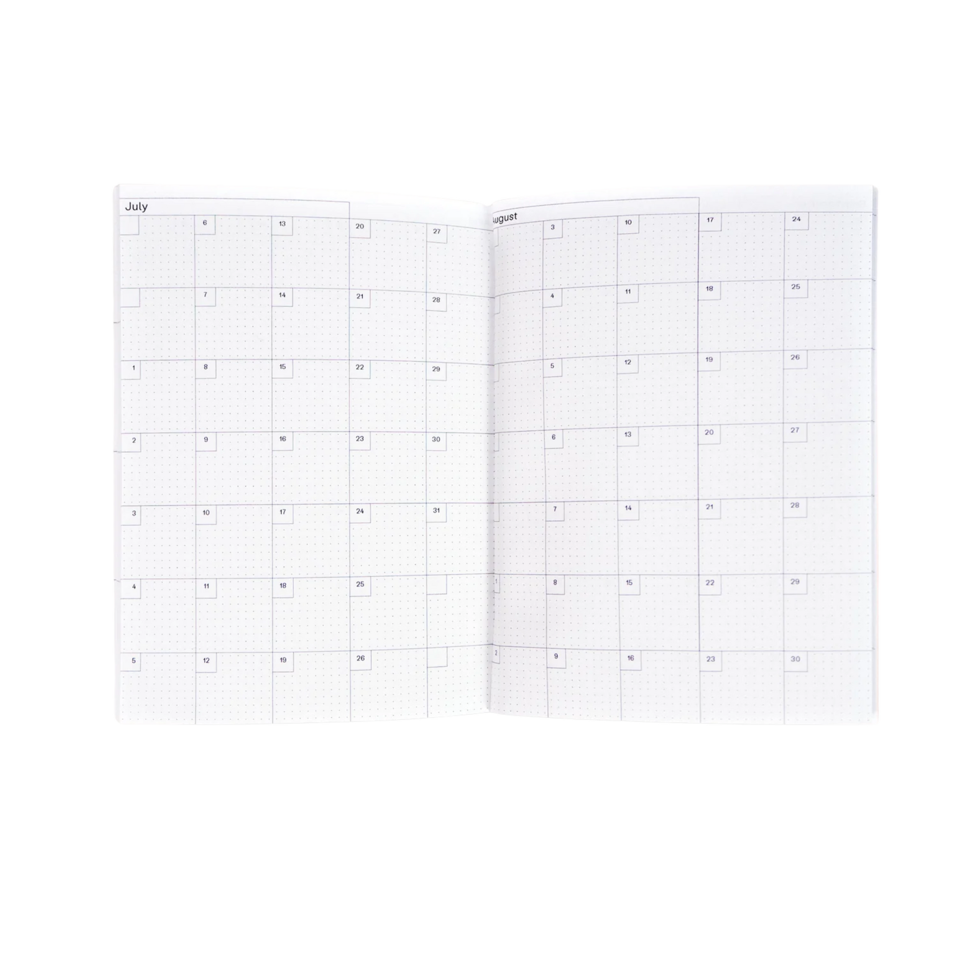 Pocket Weekly 2026 Planner - Damson No. 1