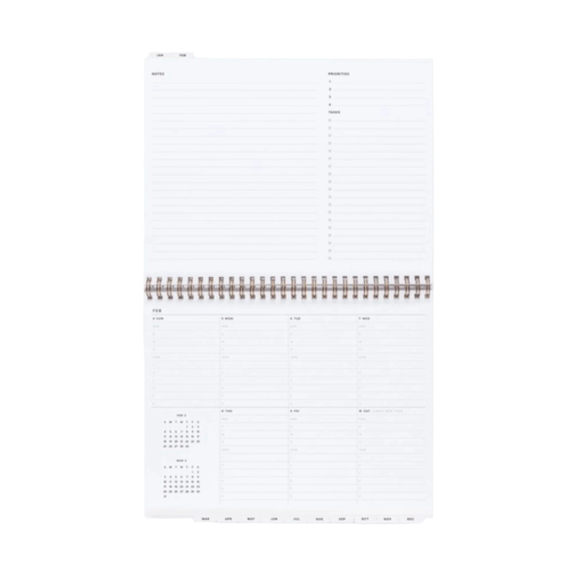 Appointed planner for weekly tasks