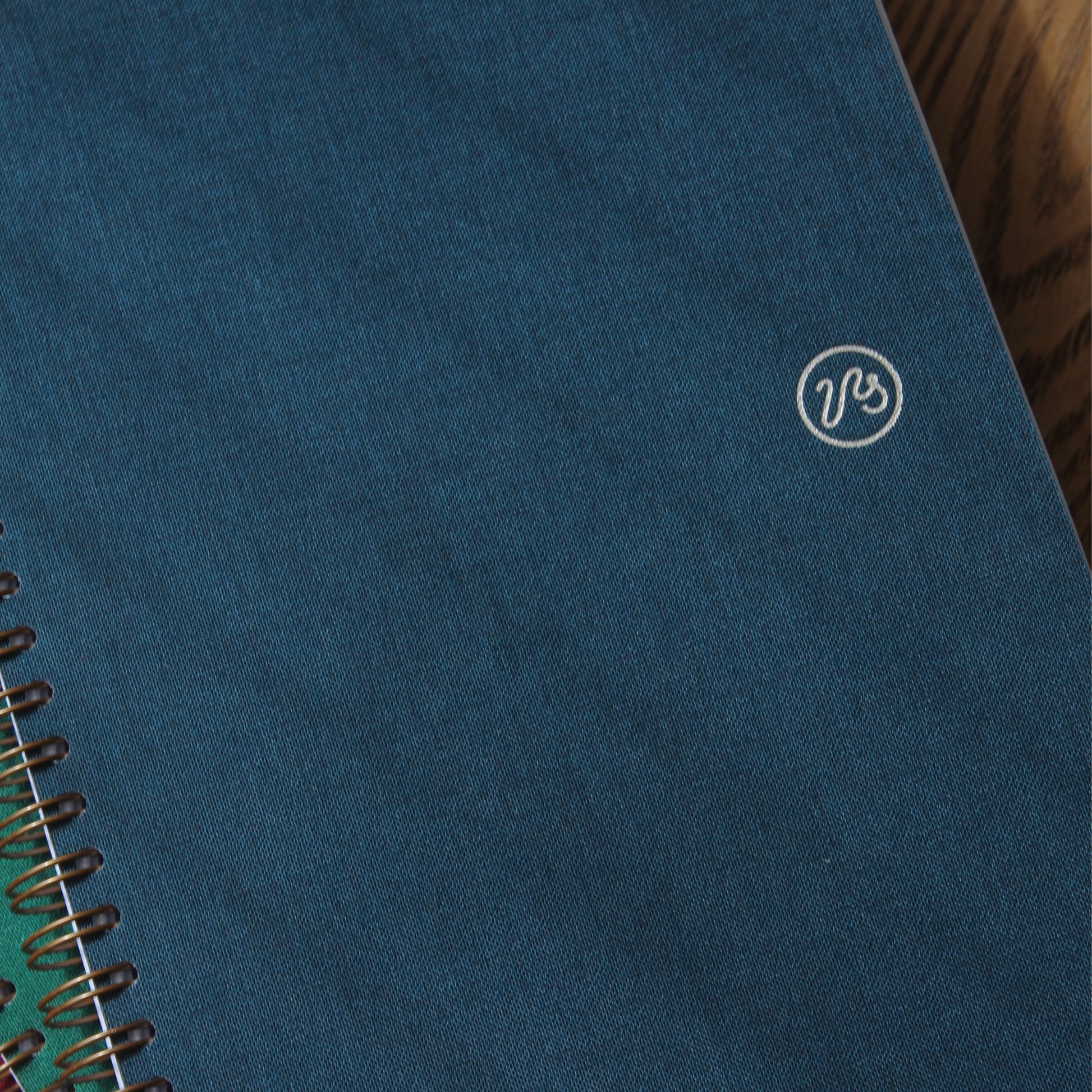 Wiro Bound Notebook - Lunar Blue