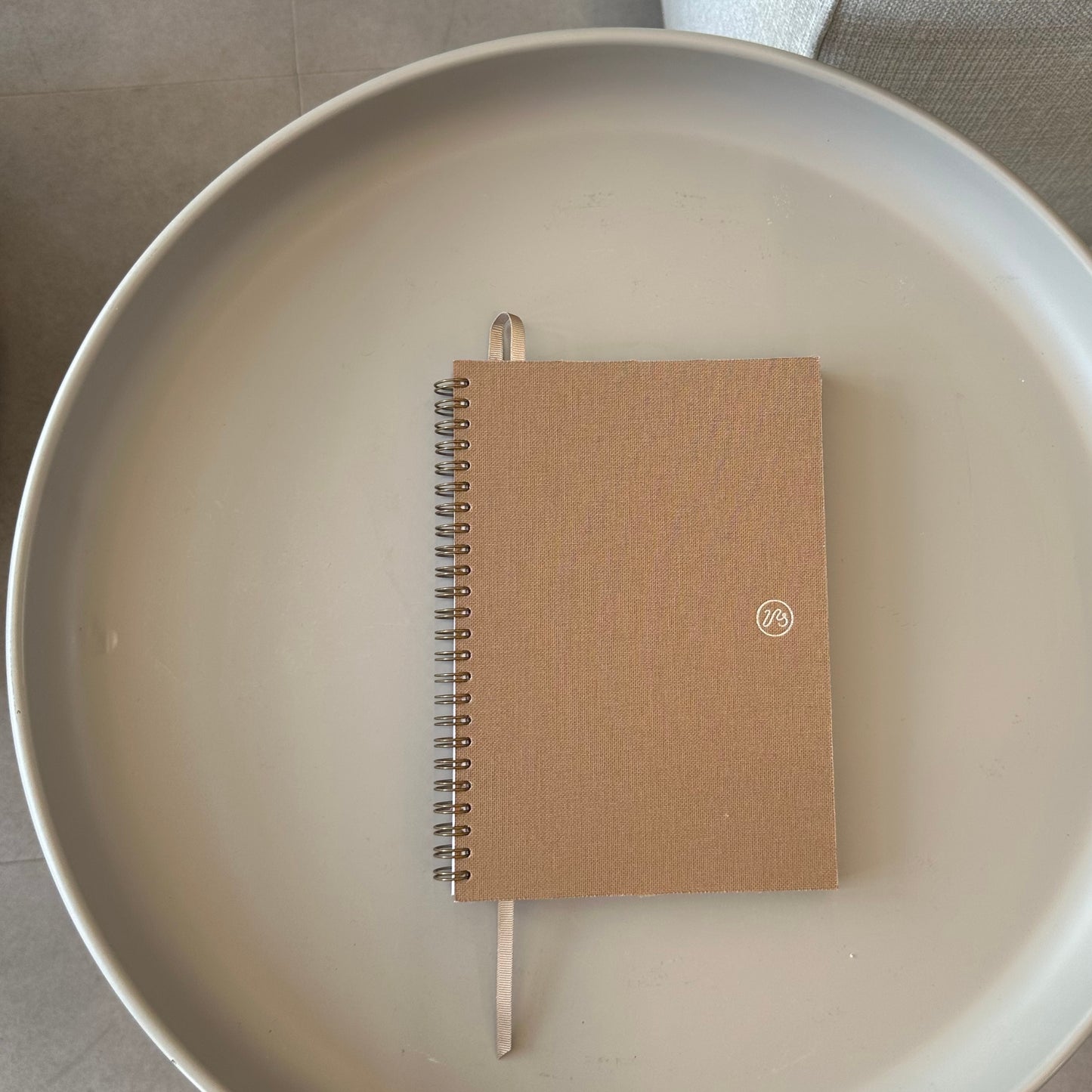 Wiro Bound Notebook - Mocha Brown