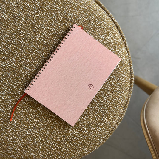 Wiro Bound Notebook - Ocean Coral
