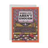 Love card words aren't enough