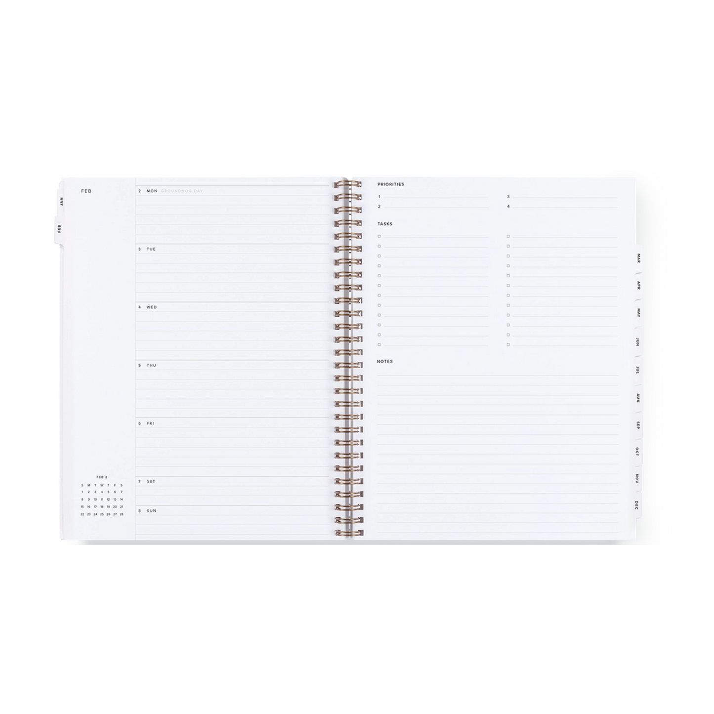 Year Task Planner Dated Planner