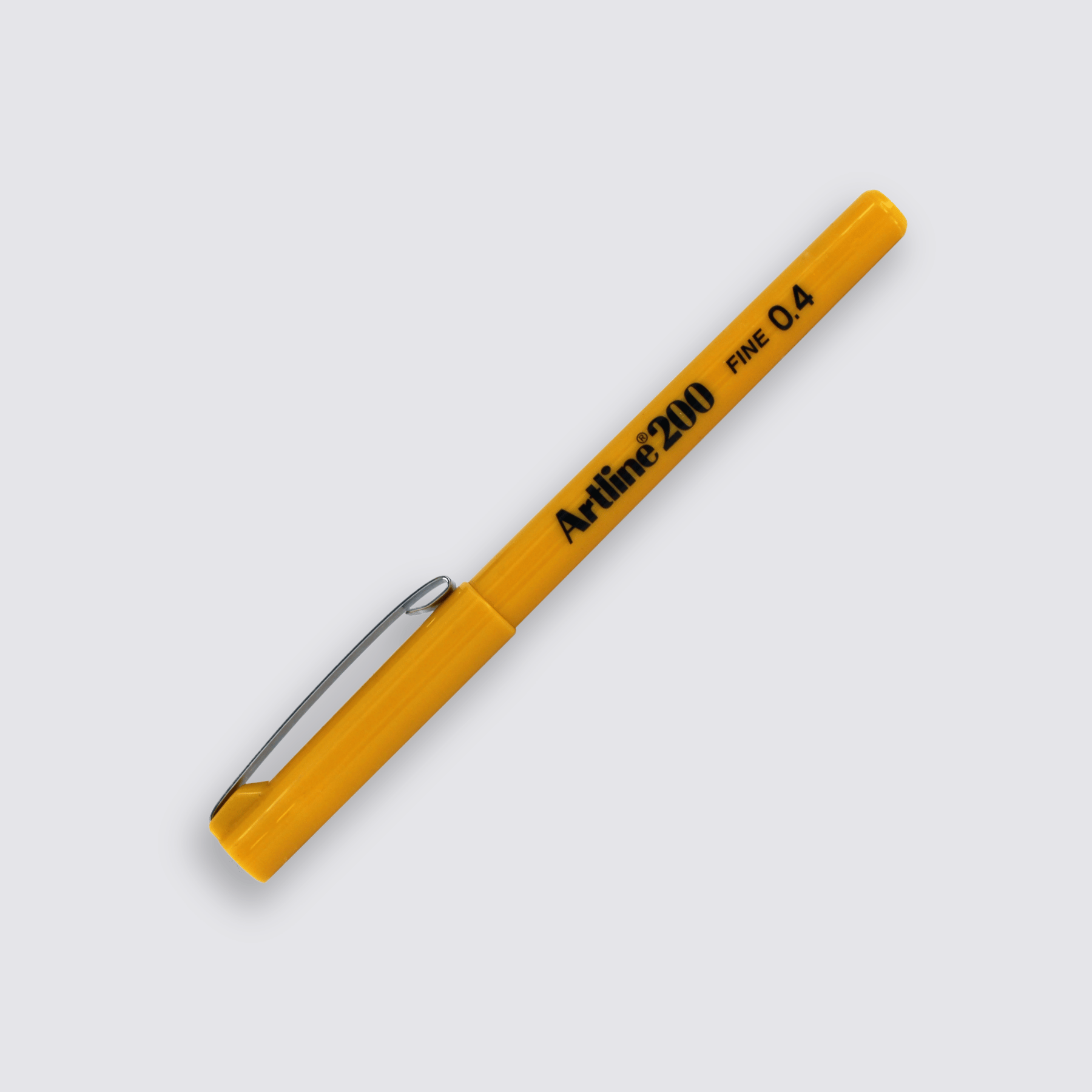 yellow fine line pen